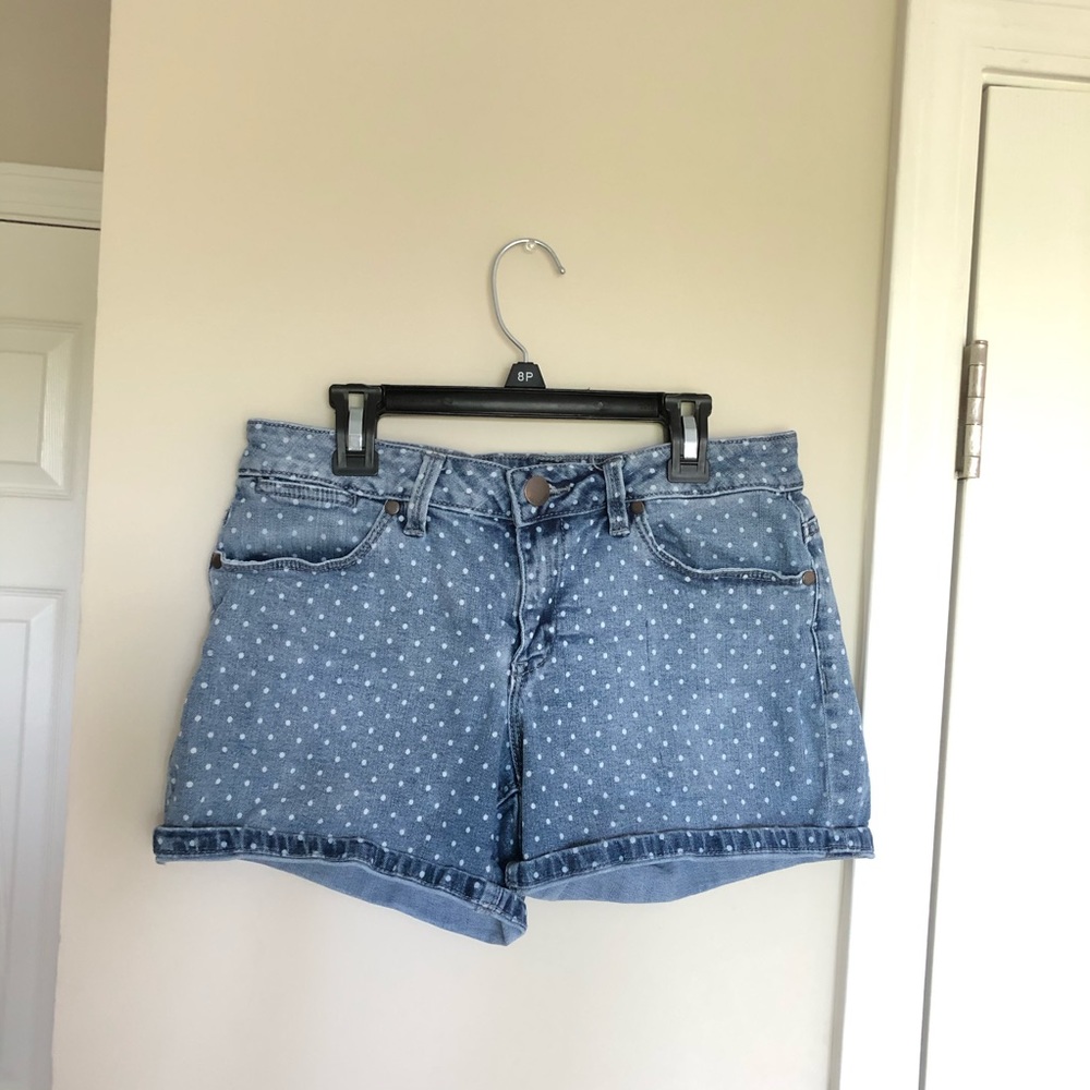 Max Jeans Polkadot Shorts